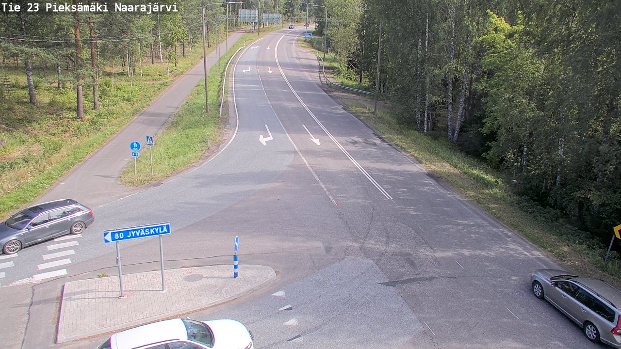 Kelikamerat Kuva Tie 23 Pieksämäki, Naarajärvi, Pieksämäki, Etelä-Savo