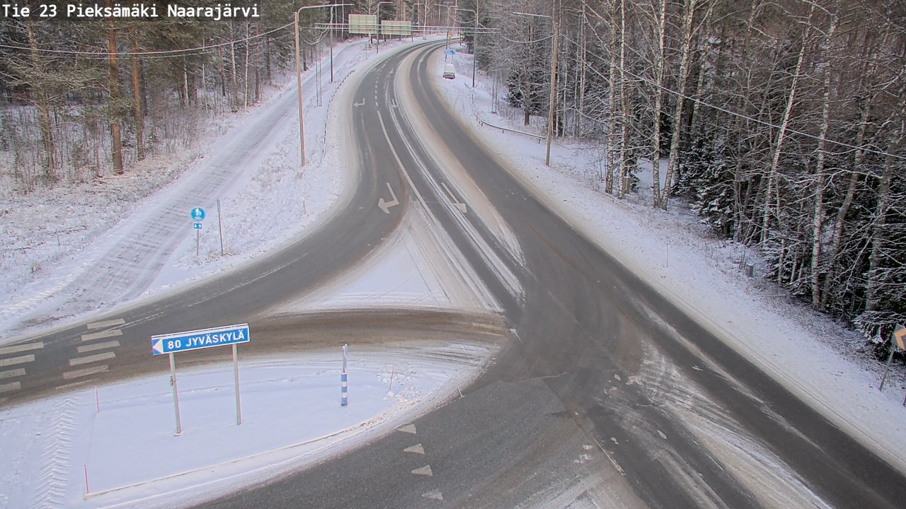 Kelikamerat Kuva Tie 23 Pieksämäki, Naarajärvi, Pieksämäki, Etelä-Savo