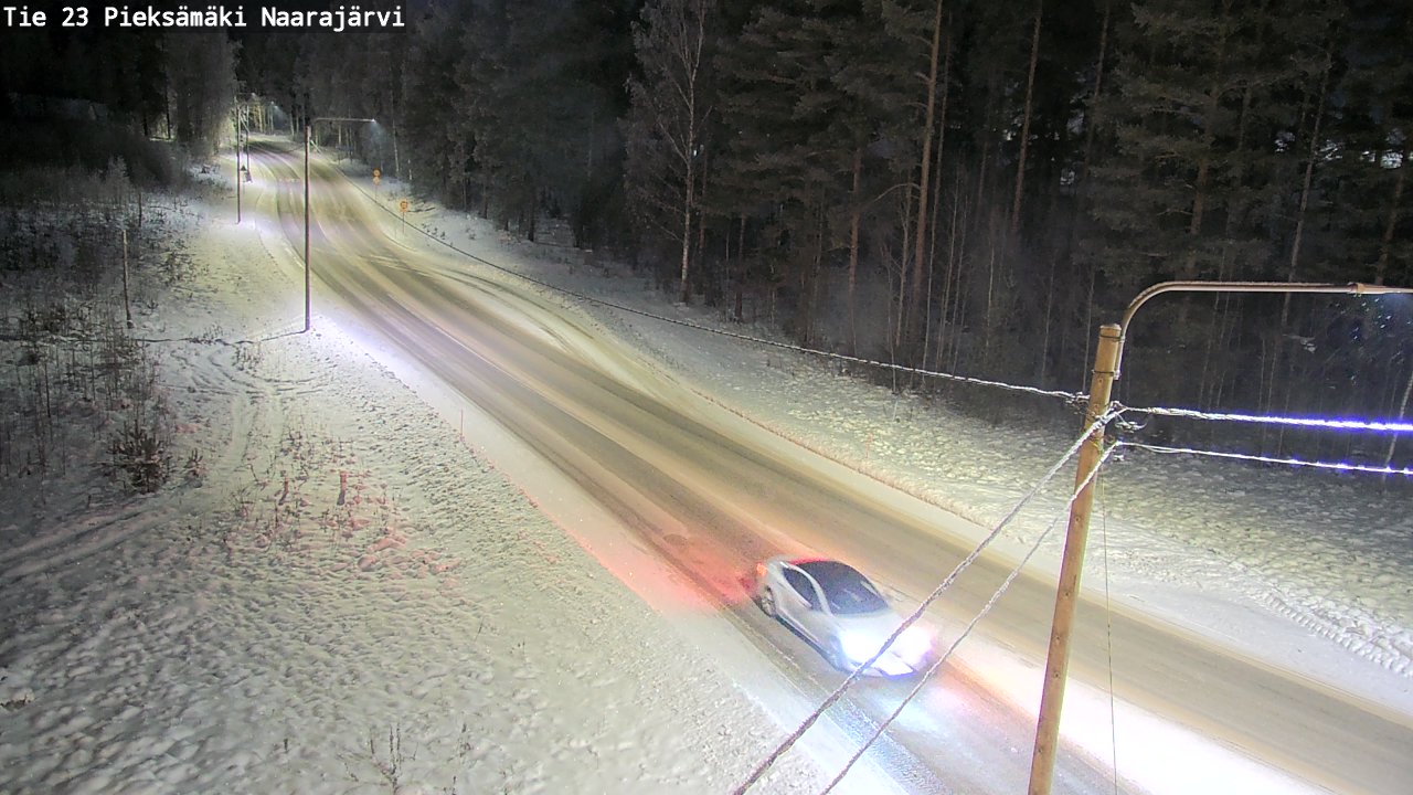 Kelikamerat Kuva Tie 23 Pieksämäki, Naarajärvi, Pieksämäki, Etelä-Savo