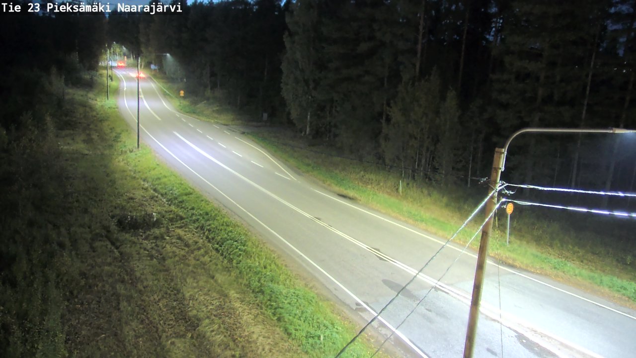Weather Camera Image Road 23 Pieksämäki, Naarajärvi, Pieksämäki, Etelä-Savo