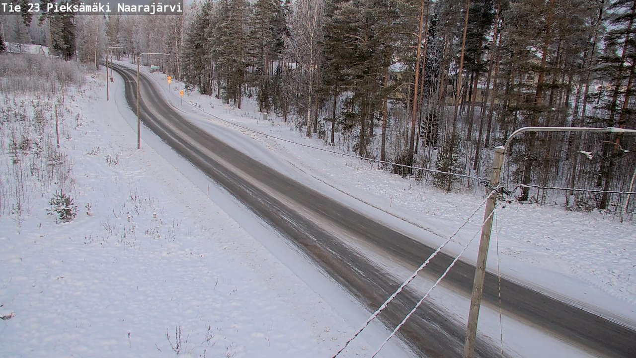 Kelikamerat Kuva Tie 23 Pieksämäki, Naarajärvi, Pieksämäki, Etelä-Savo