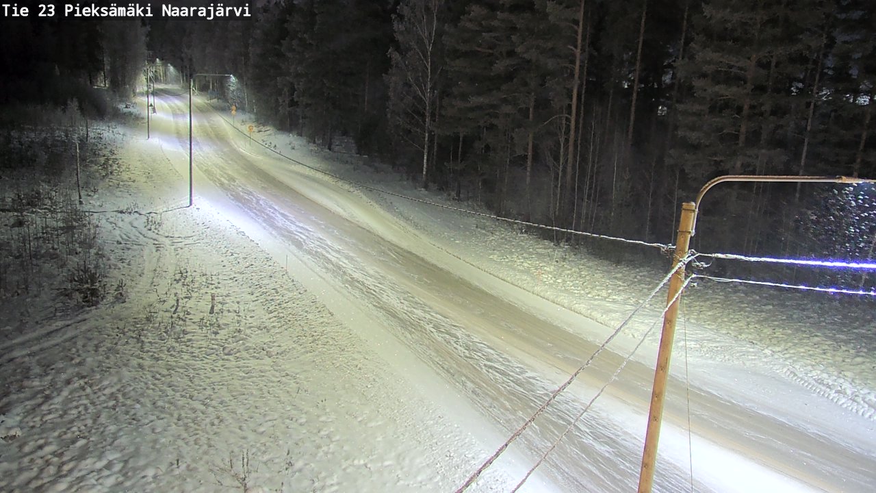 Kelikamerat Kuva Tie 23 Pieksämäki, Naarajärvi, Pieksämäki, Etelä-Savo