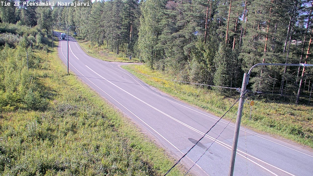 Kelikamerat Kuva Tie 23 Pieksämäki, Naarajärvi, Pieksämäki, Etelä-Savo