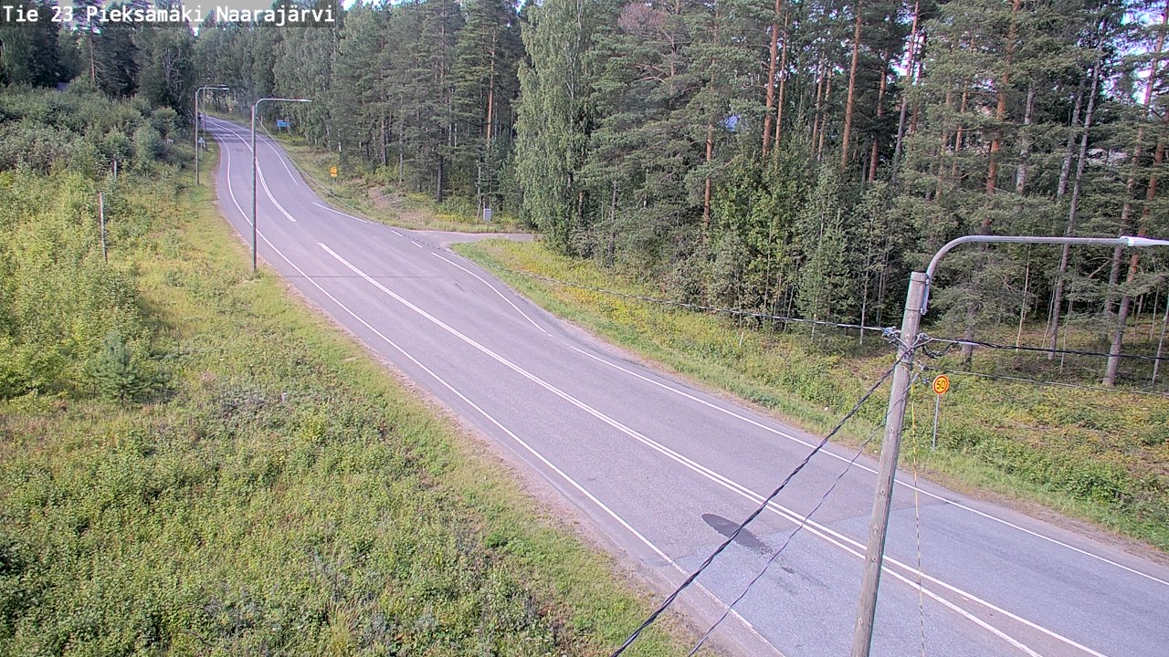 Kelikamerat Kuva Tie 23 Pieksämäki, Naarajärvi, Pieksämäki, Etelä-Savo