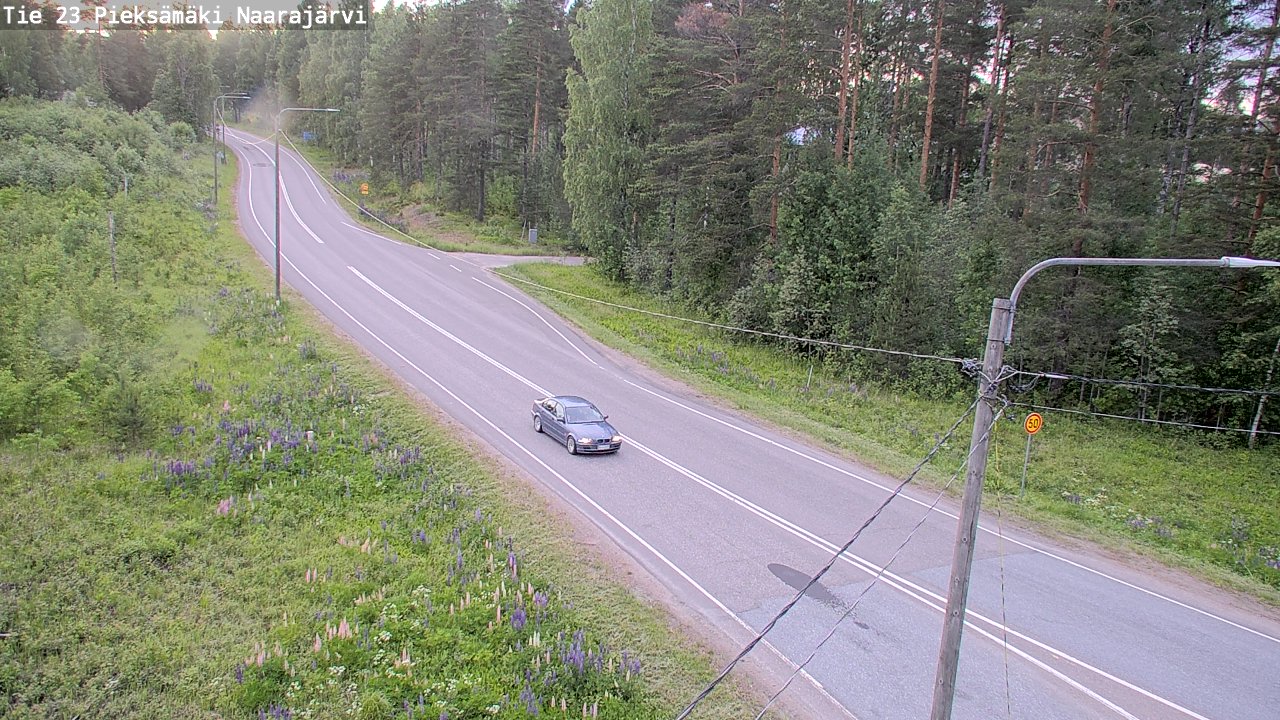 Kelikamerat Kuva Tie 23 Pieksämäki, Naarajärvi, Pieksämäki, Etelä-Savo