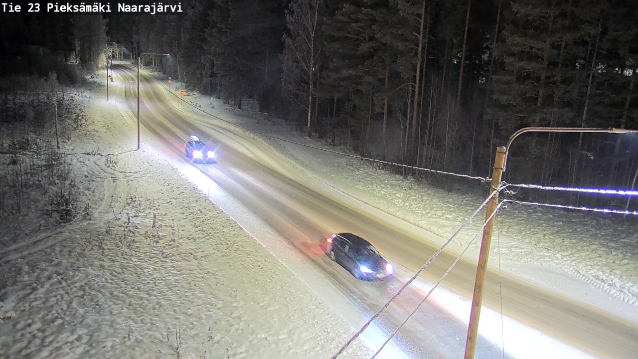 Kelikamerat Kuva Tie 23 Pieksämäki, Naarajärvi, Pieksämäki, Etelä-Savo