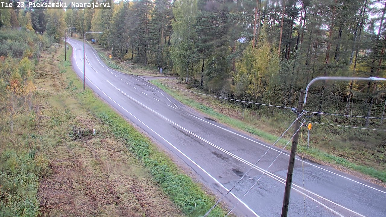 Weather Camera Image Road 23 Pieksämäki, Naarajärvi, Pieksämäki, Etelä-Savo