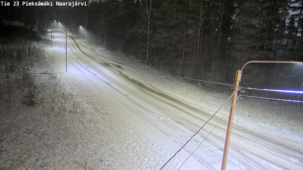 Kelikamerat Kuva Tie 23 Pieksämäki, Naarajärvi, Pieksämäki, Etelä-Savo