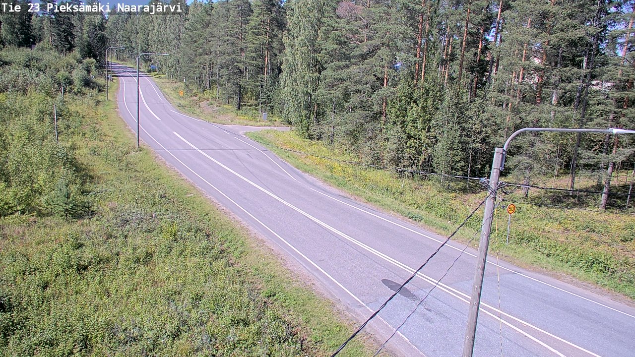 Kelikamerat Kuva Tie 23 Pieksämäki, Naarajärvi, Pieksämäki, Etelä-Savo
