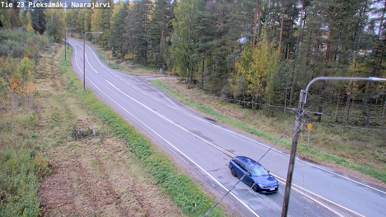 Weather Camera Image Road 23 Pieksämäki, Naarajärvi, Pieksämäki, Etelä-Savo