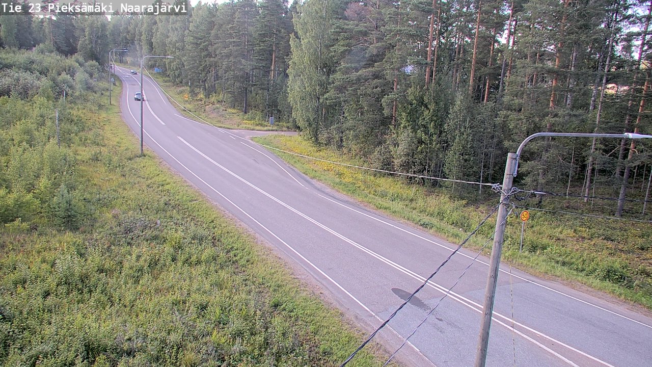 Kelikamerat Kuva Tie 23 Pieksämäki, Naarajärvi, Pieksämäki, Etelä-Savo