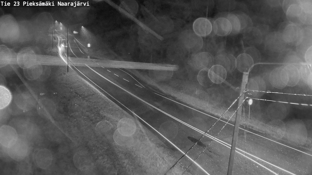 Weather Camera Image Road 23 Pieksämäki, Naarajärvi, Pieksämäki, Etelä-Savo
