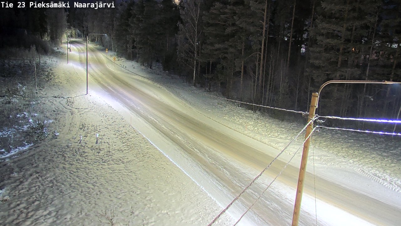 Kelikamerat Kuva Tie 23 Pieksämäki, Naarajärvi, Pieksämäki, Etelä-Savo
