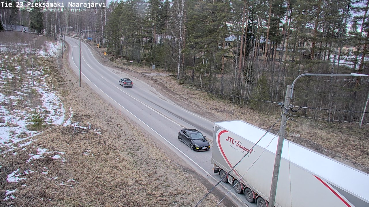 Kelikamerat Kuva Tie 23 Pieksämäki, Naarajärvi, Pieksämäki, Etelä-Savo