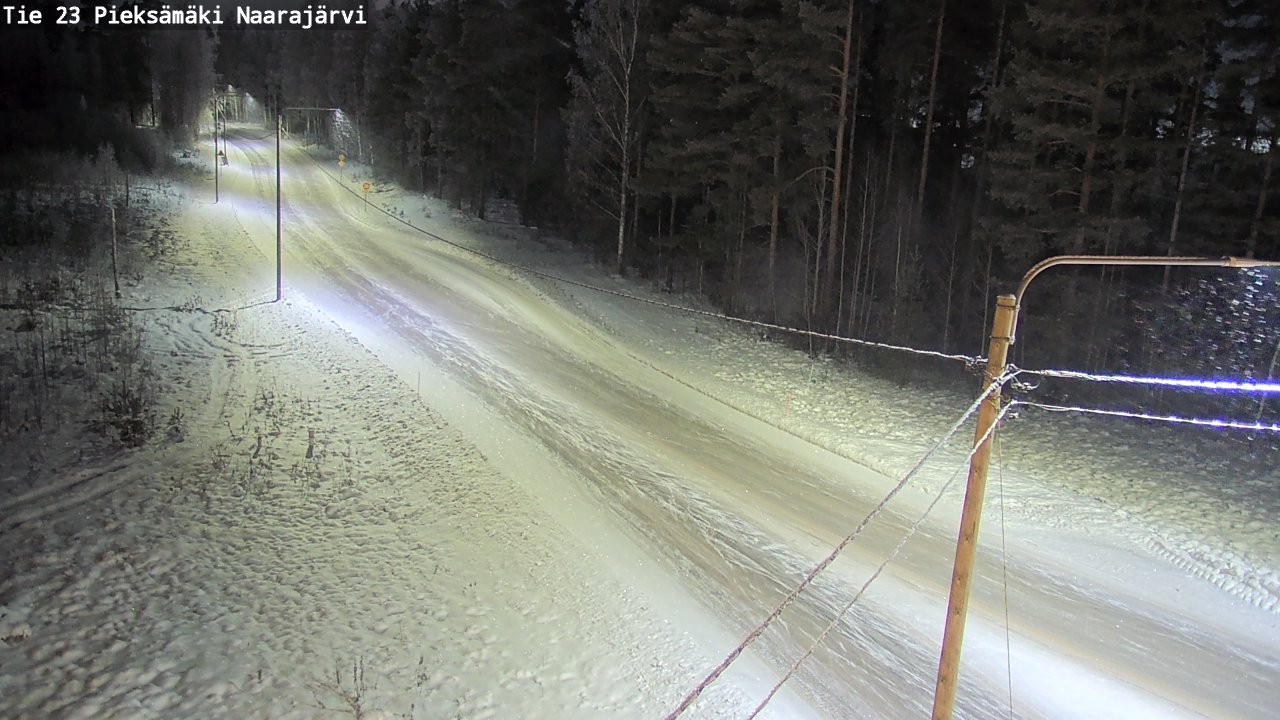 Kelikamerat Kuva Tie 23 Pieksämäki, Naarajärvi, Pieksämäki, Etelä-Savo