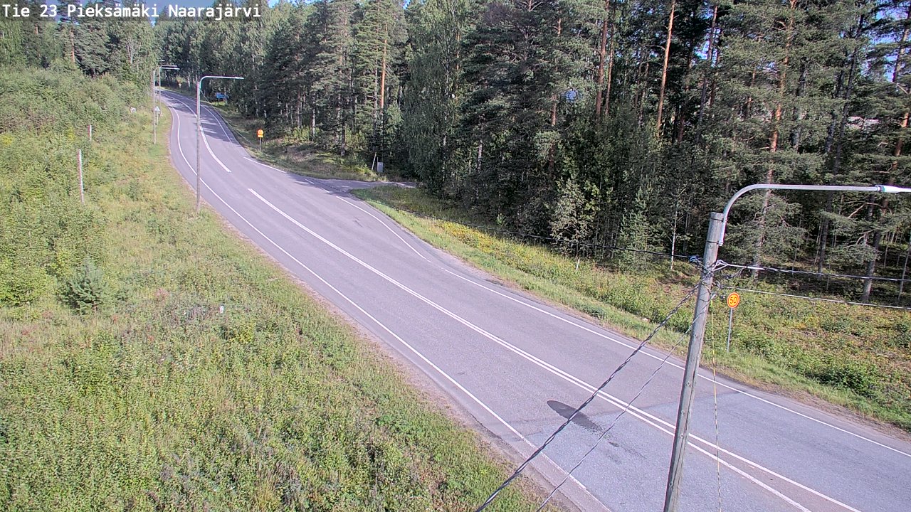 Kelikamerat Kuva Tie 23 Pieksämäki, Naarajärvi, Pieksämäki, Etelä-Savo