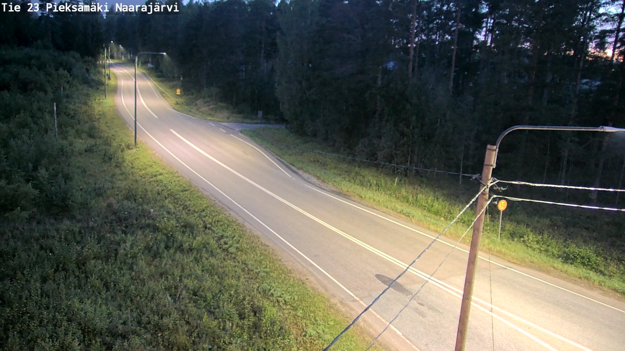Kelikamerat Kuva Tie 23 Pieksämäki, Naarajärvi, Pieksämäki, Etelä-Savo