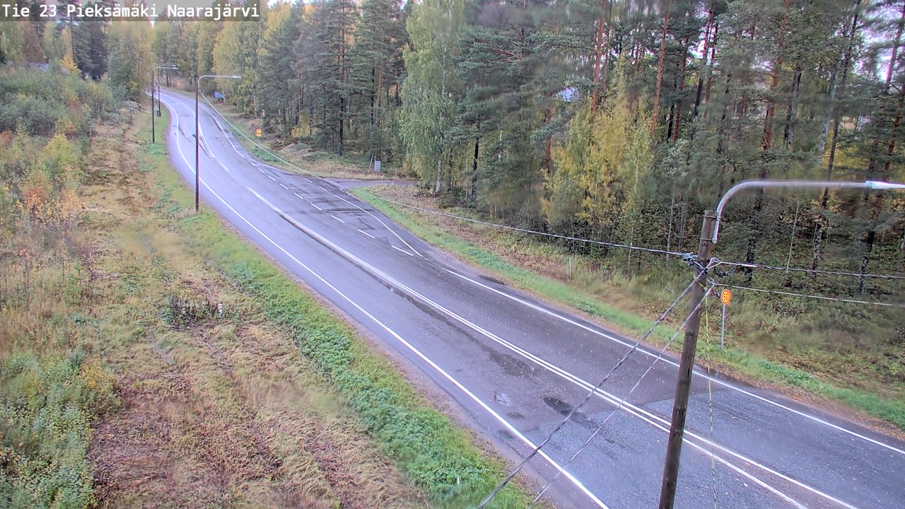 Weather Camera Image Road 23 Pieksämäki, Naarajärvi, Pieksämäki, Etelä-Savo