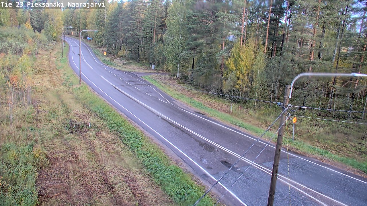Weather Camera Image Road 23 Pieksämäki, Naarajärvi, Pieksämäki, Etelä-Savo