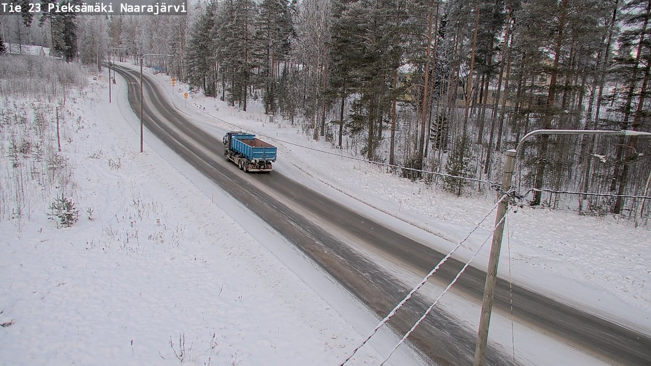 Kelikamerat Kuva Tie 23 Pieksämäki, Naarajärvi, Pieksämäki, Etelä-Savo