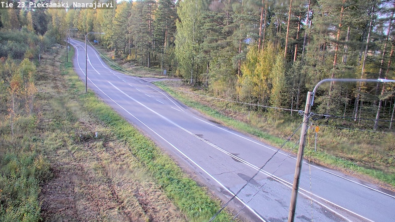 Weather Camera Image Road 23 Pieksämäki, Naarajärvi, Pieksämäki, Etelä-Savo