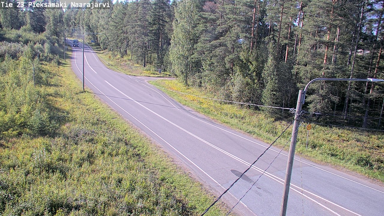 Kelikamerat Kuva Tie 23 Pieksämäki, Naarajärvi, Pieksämäki, Etelä-Savo