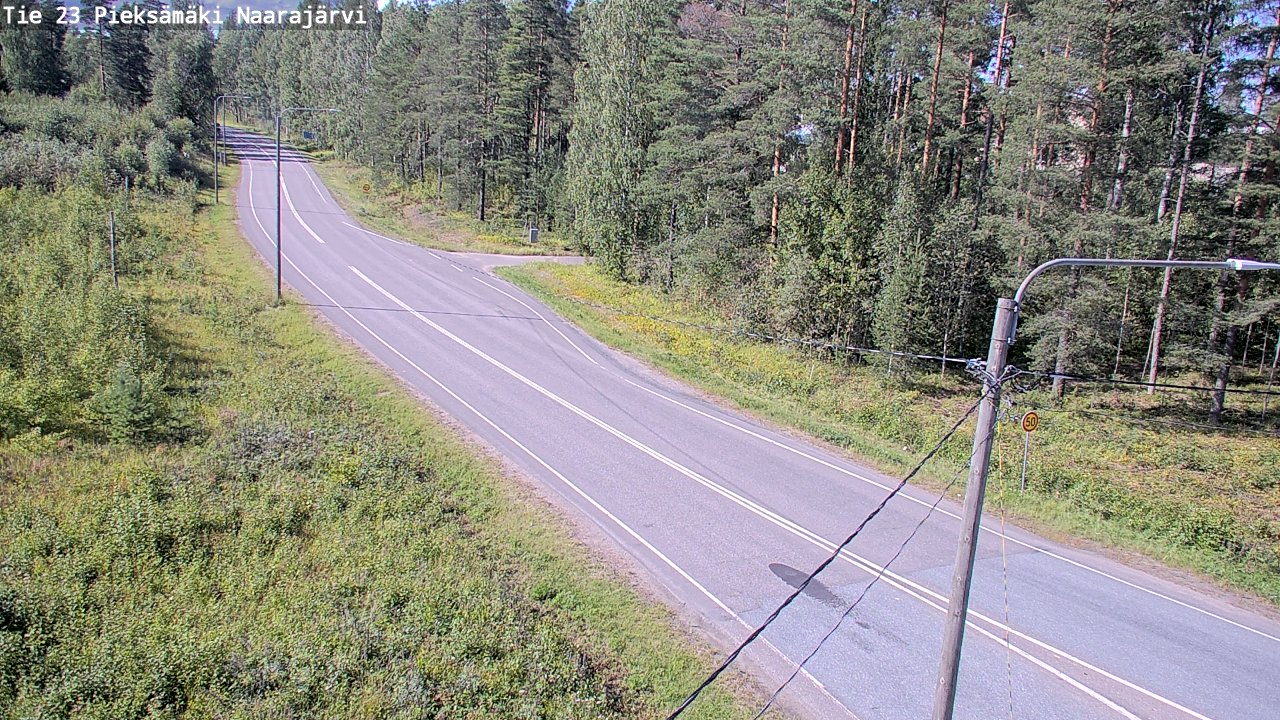 Kelikamerat Kuva Tie 23 Pieksämäki, Naarajärvi, Pieksämäki, Etelä-Savo