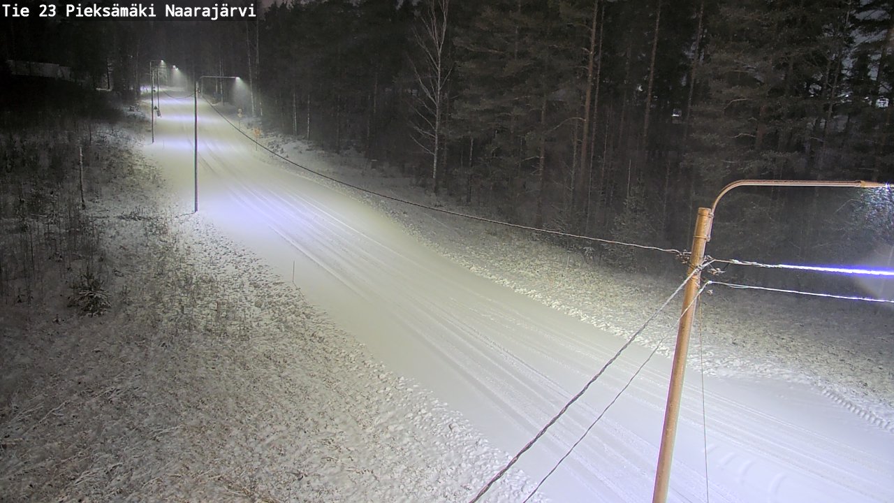 Kelikamerat Kuva Tie 23 Pieksämäki, Naarajärvi, Pieksämäki, Etelä-Savo