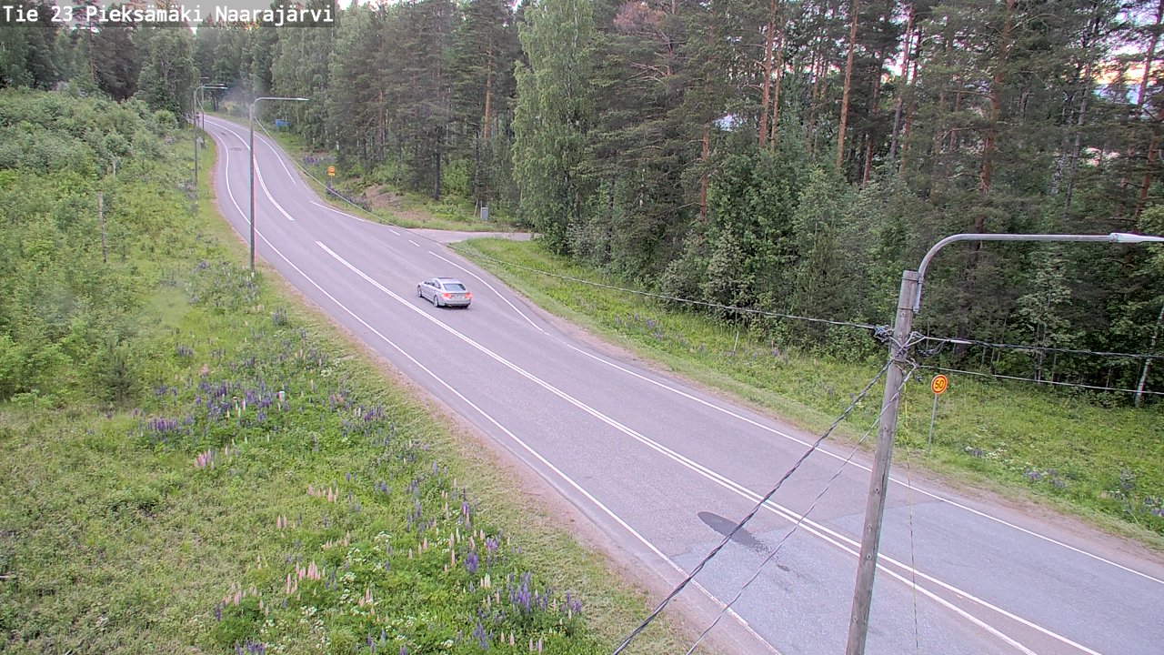 Kelikamerat Kuva Tie 23 Pieksämäki, Naarajärvi, Pieksämäki, Etelä-Savo
