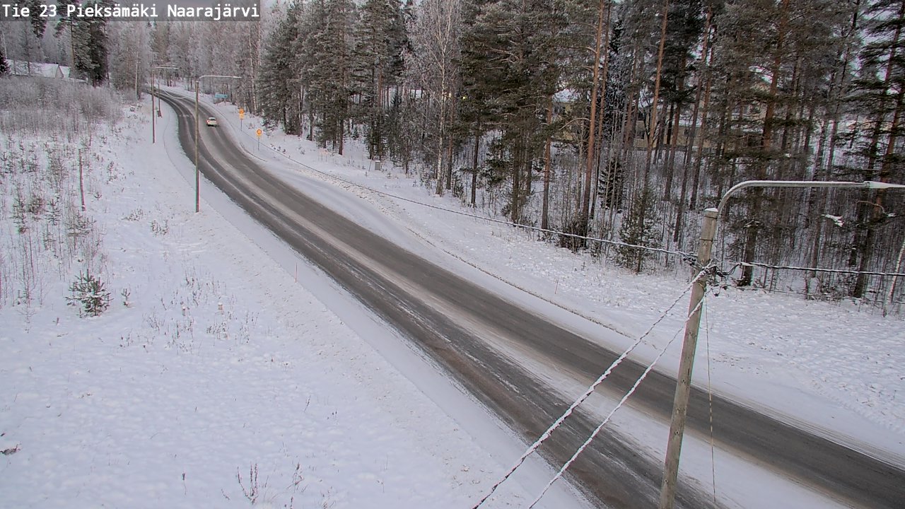 Kelikamerat Kuva Tie 23 Pieksämäki, Naarajärvi, Pieksämäki, Etelä-Savo