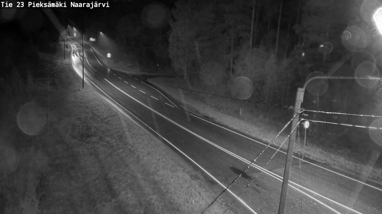 Weather Camera Image Road 23 Pieksämäki, Naarajärvi, Pieksämäki, Etelä-Savo