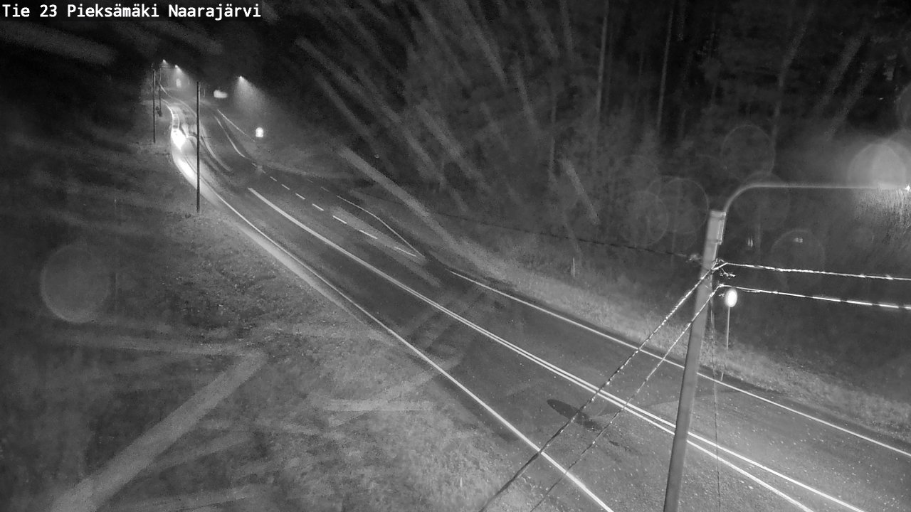Weather Camera Image Road 23 Pieksämäki, Naarajärvi, Pieksämäki, Etelä-Savo
