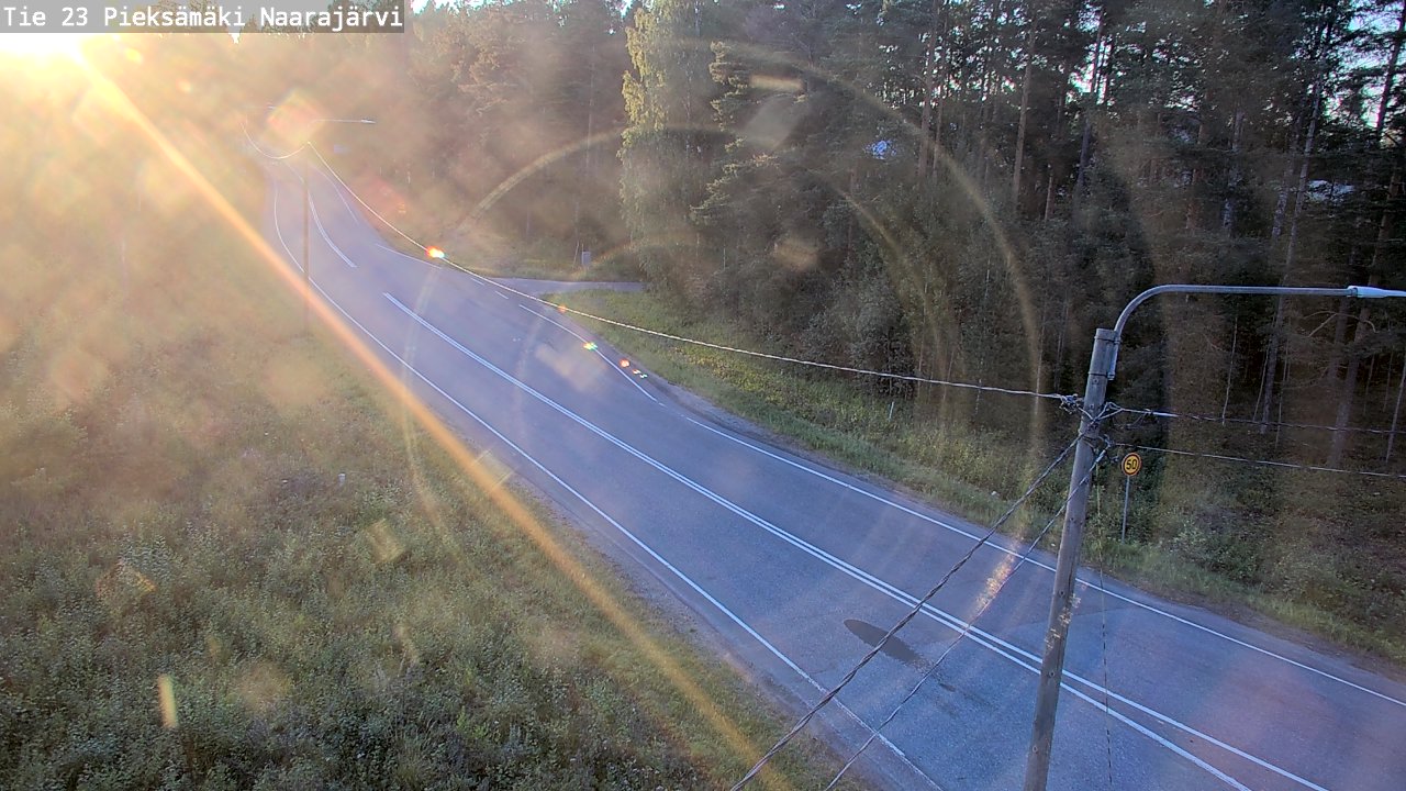 Kelikamerat Kuva Tie 23 Pieksämäki, Naarajärvi, Pieksämäki, Etelä-Savo
