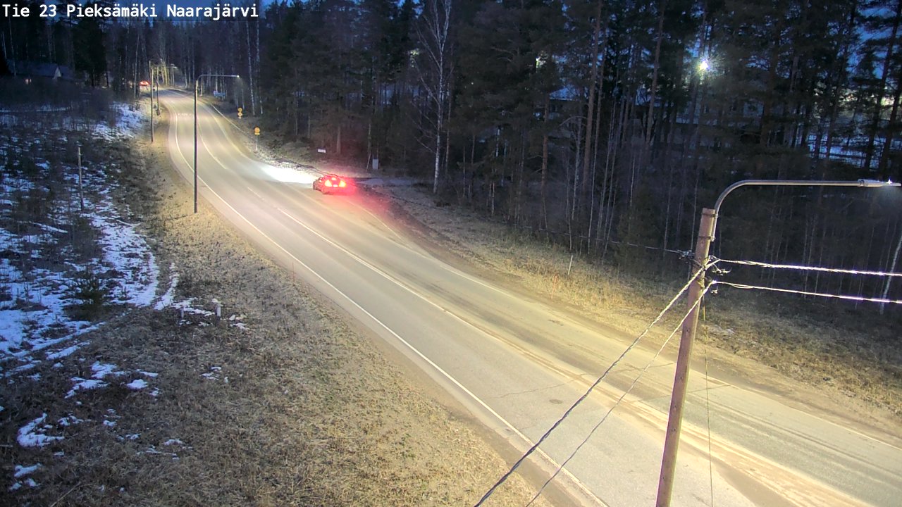 Kelikamerat Kuva Tie 23 Pieksämäki, Naarajärvi, Pieksämäki, Etelä-Savo