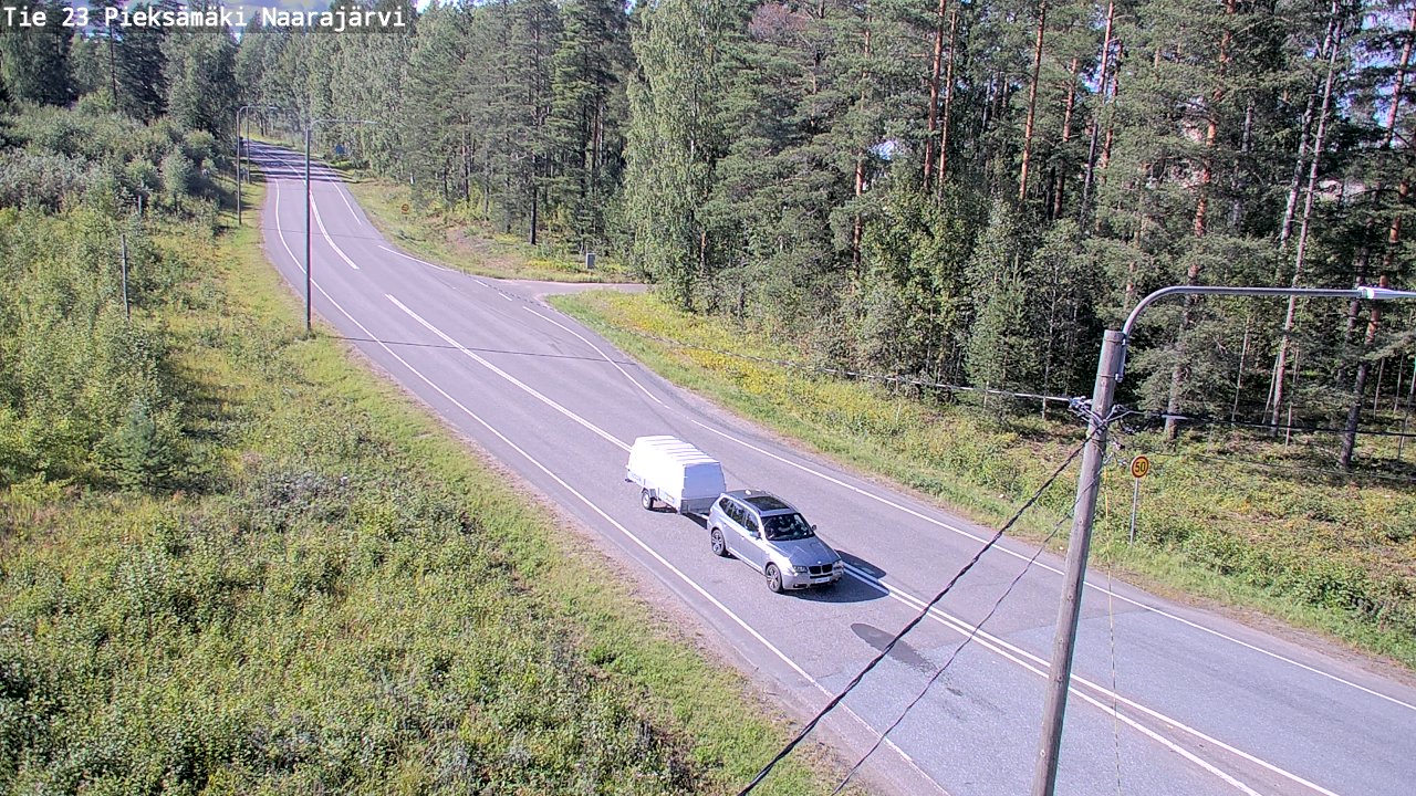 Kelikamerat Kuva Tie 23 Pieksämäki, Naarajärvi, Pieksämäki, Etelä-Savo
