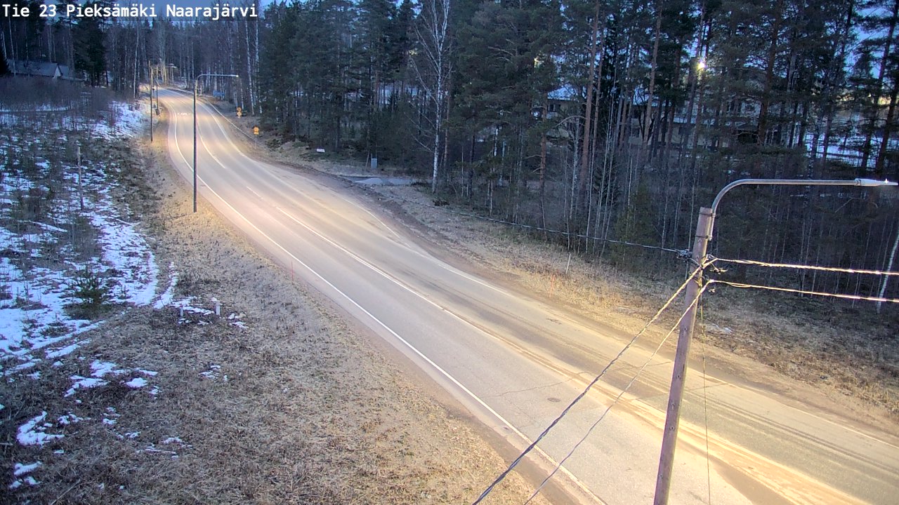 Kelikamerat Kuva Tie 23 Pieksämäki, Naarajärvi, Pieksämäki, Etelä-Savo