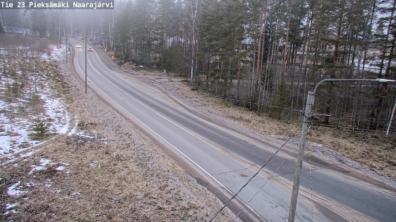 Kelikamerat Kuva Tie 23 Pieksämäki, Naarajärvi, Pieksämäki, Etelä-Savo