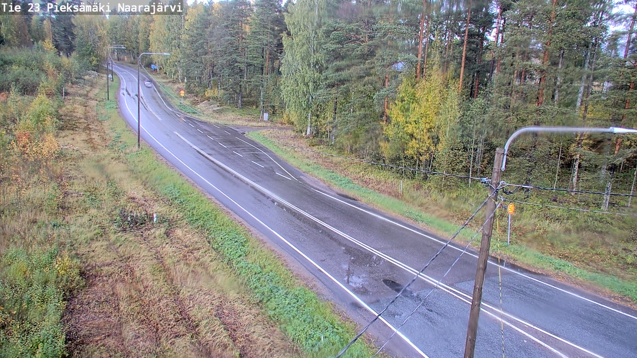 Weather Camera Image Road 23 Pieksämäki, Naarajärvi, Pieksämäki, Etelä-Savo