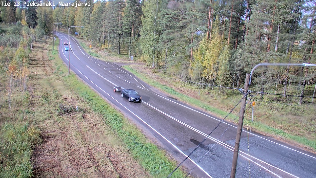 Weather Camera Image Road 23 Pieksämäki, Naarajärvi, Pieksämäki, Etelä-Savo