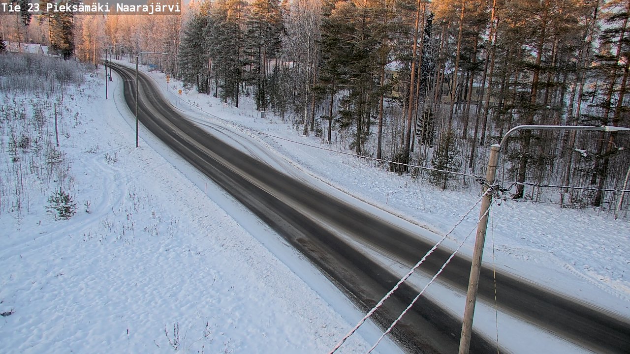 Kelikamerat Kuva Tie 23 Pieksämäki, Naarajärvi, Pieksämäki, Etelä-Savo