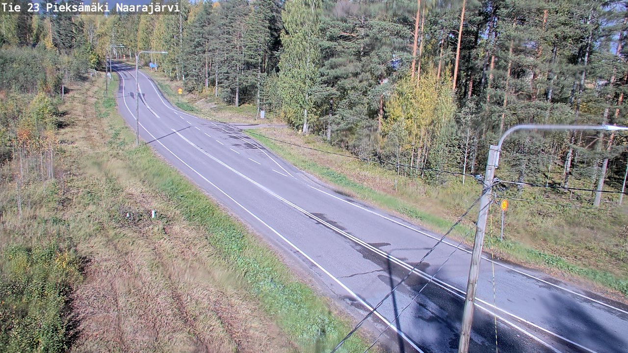 Kelikamerat Kuva Tie 23 Pieksämäki, Naarajärvi, Pieksämäki, Etelä-Savo