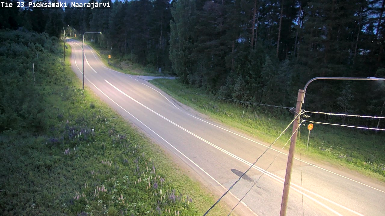 Kelikamerat Kuva Tie 23 Pieksämäki, Naarajärvi, Pieksämäki, Etelä-Savo