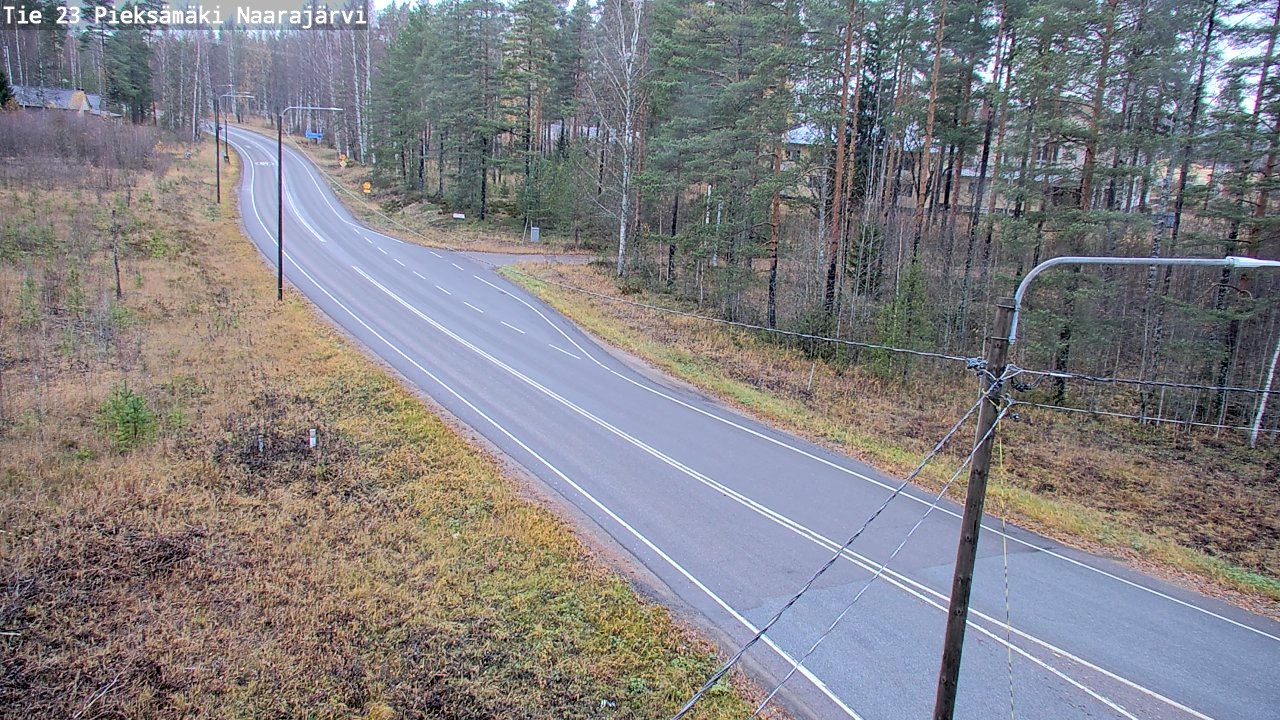 Kelikamerat Kuva Tie 23 Pieksämäki, Naarajärvi, Pieksämäki, Etelä-Savo