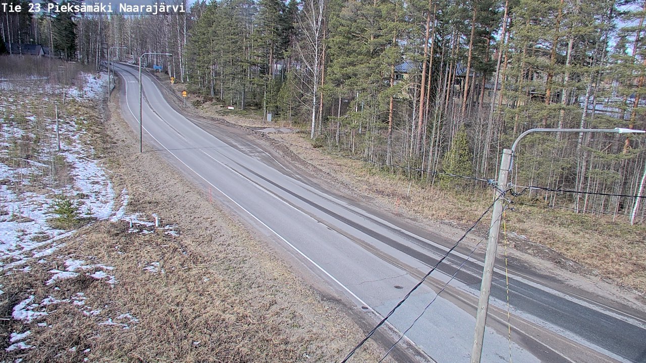 Kelikamerat Kuva Tie 23 Pieksämäki, Naarajärvi, Pieksämäki, Etelä-Savo