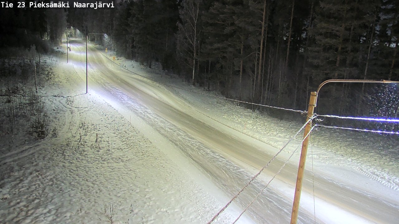 Kelikamerat Kuva Tie 23 Pieksämäki, Naarajärvi, Pieksämäki, Etelä-Savo