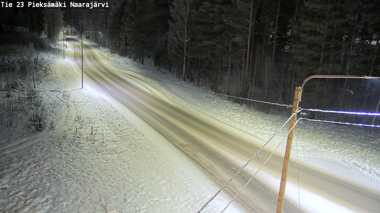 Kelikamerat Kuva Tie 23 Pieksämäki, Naarajärvi, Pieksämäki, Etelä-Savo