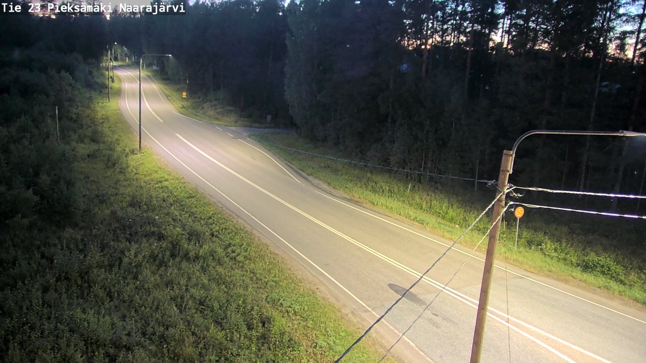 Kelikamerat Kuva Tie 23 Pieksämäki, Naarajärvi, Pieksämäki, Etelä-Savo