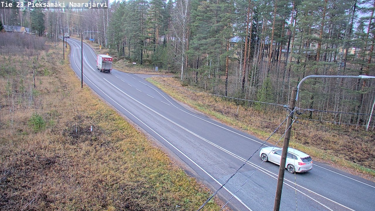 Kelikamerat Kuva Tie 23 Pieksämäki, Naarajärvi, Pieksämäki, Etelä-Savo