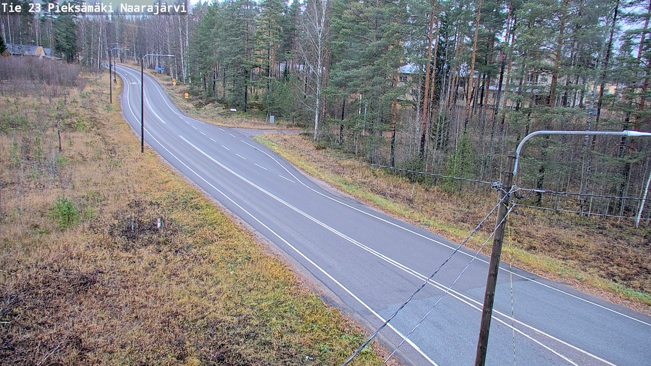 Kelikamerat Kuva Tie 23 Pieksämäki, Naarajärvi, Pieksämäki, Etelä-Savo