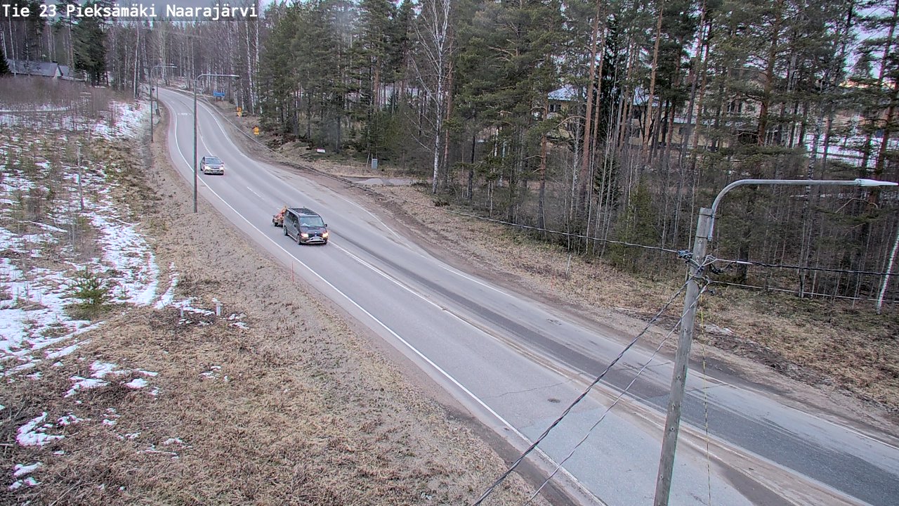 Kelikamerat Kuva Tie 23 Pieksämäki, Naarajärvi, Pieksämäki, Etelä-Savo